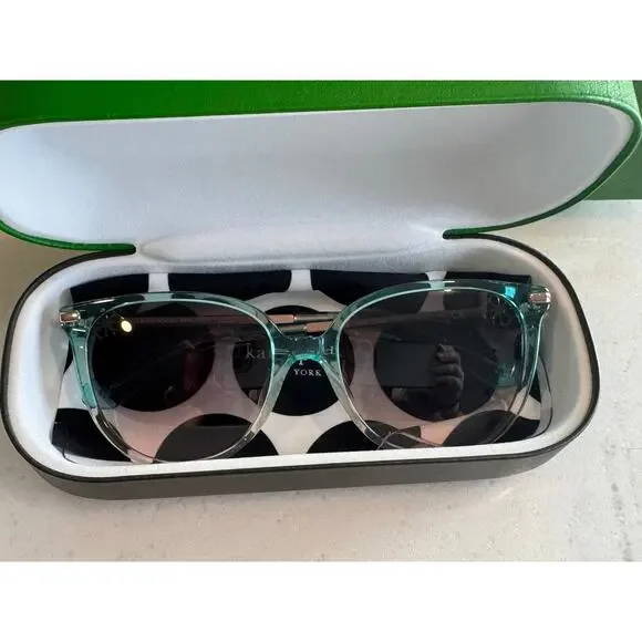 Kate Spade KRISTINA/G/S Sunglasses – Green Pink - New Without Tags - Picture 14 of 14
